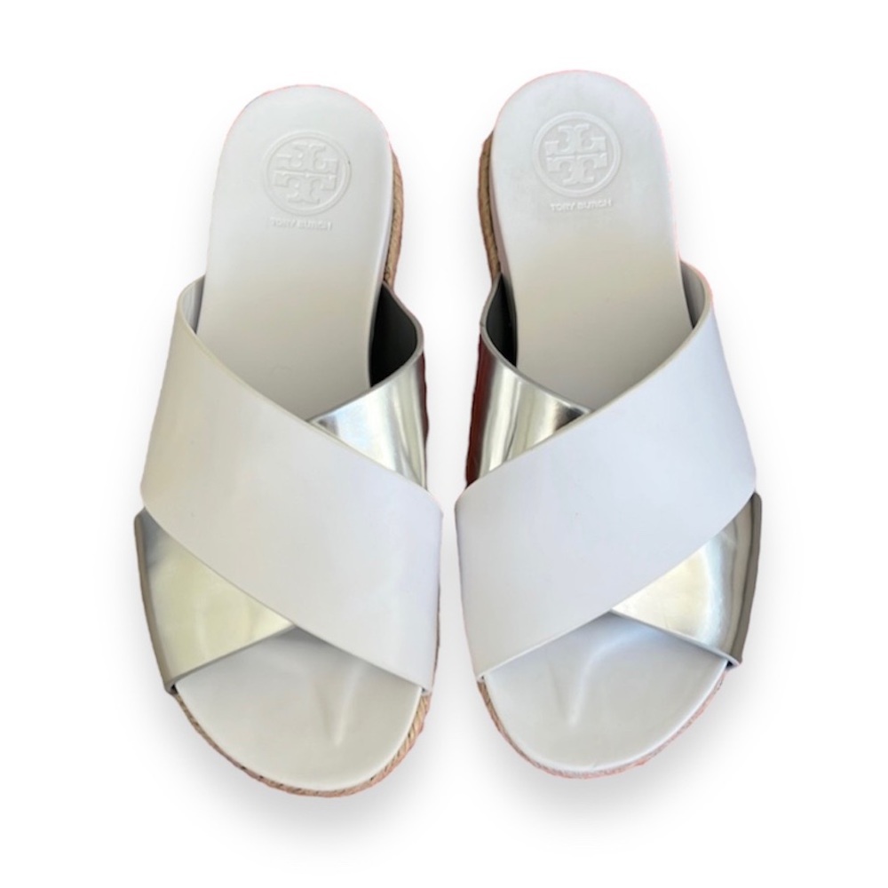 Tory Burch Crossfoot Slides